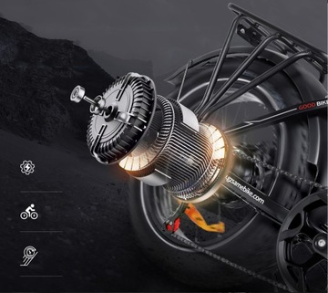 Электрический велосипед для взрослых Samebike 750 Вт 48 В 13 Ач 80 км 40 км/ч 20*4,0 дюйма