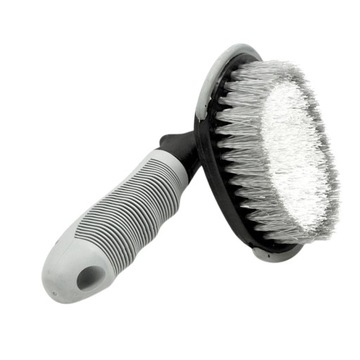 НЕЙЛОНОВАЯ РУЧНАЯ ЖЕСТКАЯ ЩЕТКА ДЛЯ МОЙКИ АВТОМОБИЛЬНЫХ КОЛЕС, ШИН И ДИСКОВ