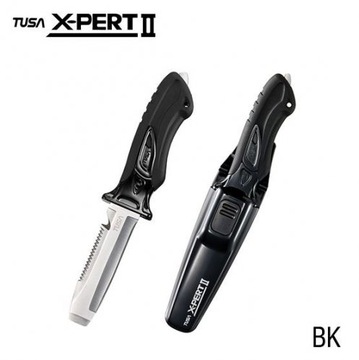 Нож для дайвинга TUSA X-PERT II FK-920 с тупым наконечником, темно-синий