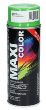 MAXI COLOR RAL 6018 FARBA LAKIER ZIELONY ŻÓŁTY