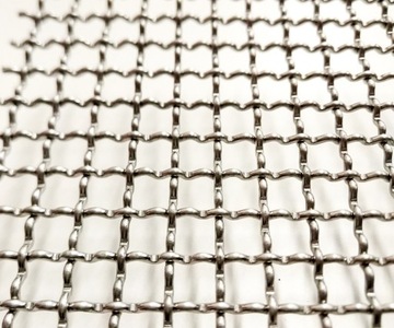 Siatka nierdzewna tkana oczko 10x10 mm drut 2,5 mm format 60x100