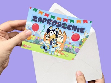 ГОЛУБОЕ ПРИГЛАШЕНИЕ НА ДЕНЬ РОЖДЕНИЯ РЕБЕНКА + БЕСПЛАТНЫЙ КОНВЕРТ