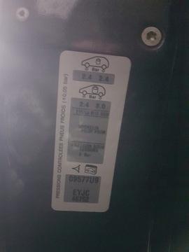 DESKA ROZDĚLOVAČE KONZOLA KOKPIT CITROEN C8