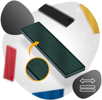 Podkładki dystansowe 34mm 5mm kliny montażowe plastikowe do okien 1000 szt