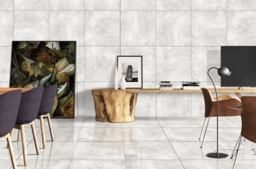 ПЛИТКА GRESS СЕРАЯ НАПОЛЬНАЯ НАСТЕННАЯ ПЛИТКА ДЛЯ ВАННОЙ ЖЕСТКАЯ ПОД ЦЕМЕНТ 60x60