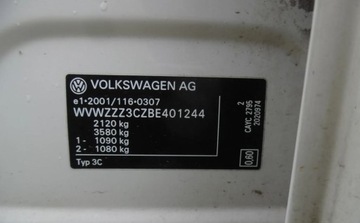 Volkswagen Passat B7 Variant 1.6 TDI CR DPF BlueMotion 105KM 2011 Volkswagen Passat 2011r, 1.6 TDI, Uszkodzony lewy bok, Pali. VAT 23 1.6, zdjęcie 21