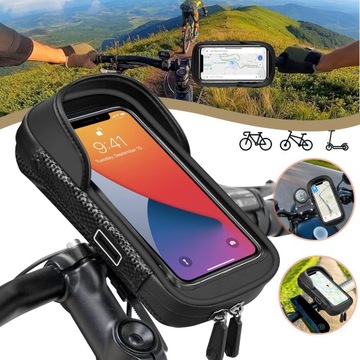 ДЕРЖАТЕЛЬ ДЛЯ МОБИЛЬНОГО ТЕЛЕФОНА, ВОДОНЕПРОНИЦАЕМАЯ ВЕЛОСИПЕДНАЯ СУМКА ДЛЯ СМАРТФОНОВ