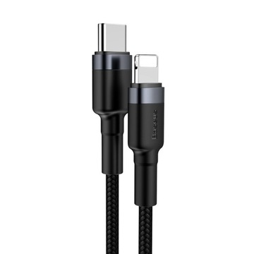 БЫСТРЫЙ КАБЕЛЬ USB C LIGHTNING 100 СМ BASEUS