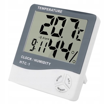 Termometr higrometr wilgotnościomierz 2w1 LCD