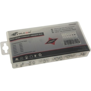 ГАЙКА ЗАКРЫТАЯ МЕТРИЧЕСКАЯ 150шт МИКС