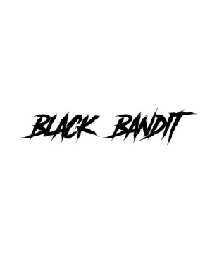 Наклейка Black Bandit w06 на окно автомобиля | 48см