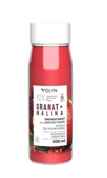 YOLYN żel-szot pod prysznic Granat/Malina 400 ml