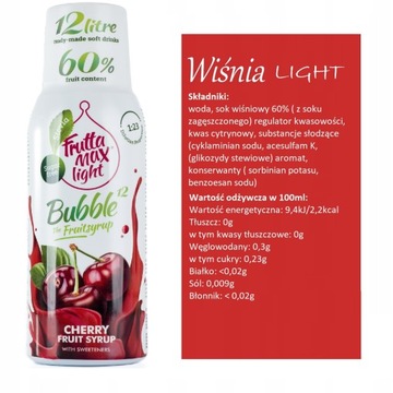 Набор из 4 сиропов для карбонизатора Soda FruttaMax LIGHT.