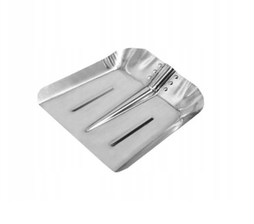 ALUMINIOWA SZUFLA ŁOPATA DO PIASKU ZBOŻA ŚNIEGU DUŻA 33x34 cm LEKKA