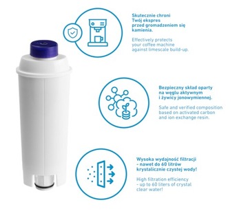 3x ФИЛЬТР ВОДЫ для DELONGHI DLSC002 SER3017 Фильтр для кофемашины - COFFIX