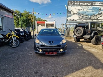Peugeot 207 CC 1.6 VTi 120KM 2007 Peugeot 207 CC 1.6 Benzyna 120 KM, Cabrio, Klima, zdjęcie 1