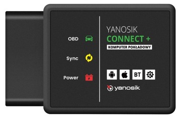 ИНТЕРФЕЙС OBD2 БОРТОВОГО КОМПЬЮТЕРА YANOSIK CONNECT+