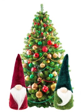 РОЖДЕСТВЕНСКИЙ ЭЛЬФ СИДЯЩИЙ Гном 18 СМ РОЖДЕСТВЕНСКИЙ ПОДАРОК ​​РАЗНЫЕ ЦВЕТА