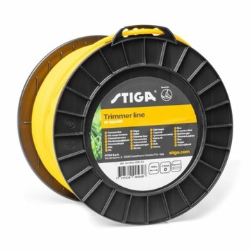 Żyłka Tnąca Do Kosy STIGA 3,5mm 160m - kwadratowa