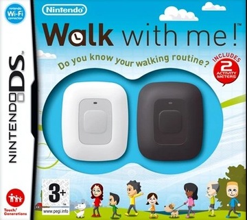Nintendo DS Walk with me! 2 Monitory Aktywności Nowa w Folii