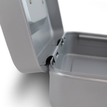 Серая монетница 20см.