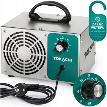 ГЕНЕРАТОР ОЗОНА TOKACHI ОЧИСТИТЕЛЬ ОЗОНА ТАЙМЕР НАДЕЖНОЕ ЗАЗЕМЛЕНИЕ