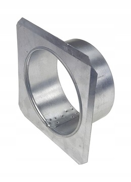 РОЗЕТКА ОЦИНКОВАННАЯ НАСТЕННАЯ КОРОБКА 120ММ