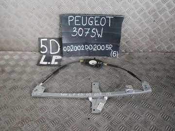 MECHANIZMUS OKNO LEVÝ PŘEDNÍ PEUGEOT 307 02-05R 9634456980
