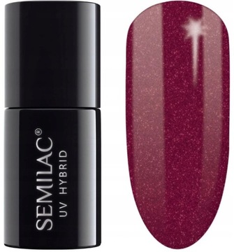 SEMILAC LAKIER HYBRYDOWY 098 ELEGANT CHERRY 7ML
