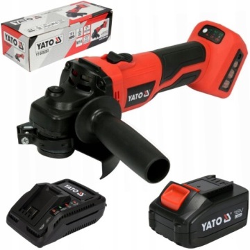 YATO 18 В бесщеточная угловая шлифовальная машина REG. +4Ah