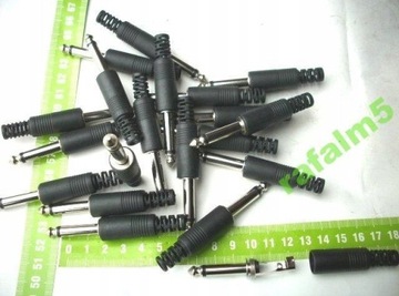 WTYK JACK 6,3mm DUŻY Jack 6,3 mm MONO