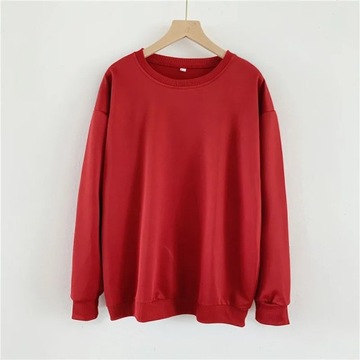 Sweatshirts Womens Spring New Simple Solid All-mat