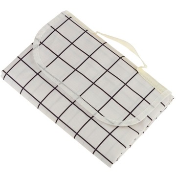 Коврик для пикника 150x150 см Белый, ВОДОНЕПРОНИЦАЕМЫЙ, Легкий