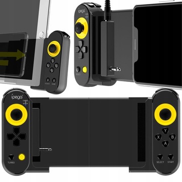 Bezprzewodowy Kontroler Ipega Pg-9167 Gamepad Z Uchwytem Na Telefon