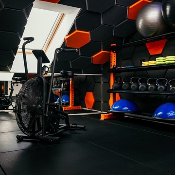 Pianka Wygłuszająca 2 grubości 10 sztuk Hexagon plaster miodu sześciokąt