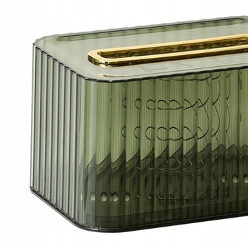 Коробка для салфеток с закругленными краями.