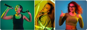 ЦВЕТНАЯ СВЕТОДИОДНАЯ RGB ФОТОСТУДИЙНАЯ ЛАМПА НЕПРЕРЫВНОГО СВЕТА ДЛЯ ВИДЕОФОТО