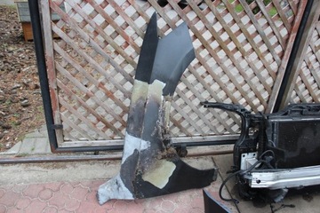 Передний полный ксеноновый бампер Audi Q5 Lift