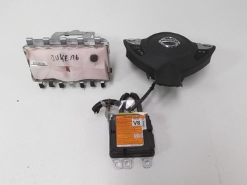 NISSAN JUKE LIFT 2016 AIRBAG PODUSZKI POWIETRZNE