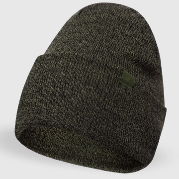 Czapka Męska 4F Dwuwarstwowa Zimowa Zielona Beanie L