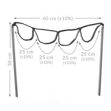 Набор для жидкого мыльного пузыря 25л, ведерко-палочки х5