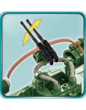 COBI 4825 BLOCKI LODŹ ПАТРУЛЬНЫЙ КОРАБЛЬ Торпеда ПТ-109