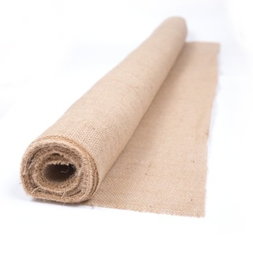 TKANINA JUTOWA JUTA NATURALNA SZEROKOŚĆ 100 CM NA METRY GĘSTA 200G/M2