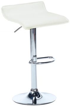 HOKER KRZESŁO WYSOKIE PODNÓŻEK CHROMOWANY OBROTOWE