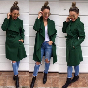 ПАЛЬТО-КОНВЕРТ С ФЛИСОВОЙ ЗАВЯЗКОЙ, ТЕМНАЯ ФУКСИЯ