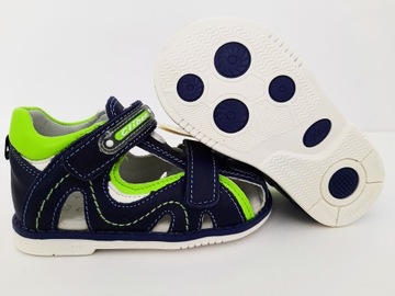 КОЖАНЫЕ САНДАЛИИ ДЛЯ МАЛЬЧИКОВ CLIBEE, размер 25