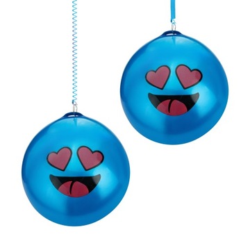 БОЛЬШОЙ РЕЗИНОВЫЙ МЯЧ НА ВЕСЕННУЮ ЗАБАВУ ДЛЯ ДЕТЕЙ MINKI SPRING 23 см МИКС