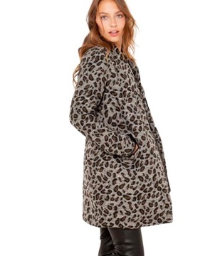 CAMAIEU PŁASZCZ ANIMAL PRINT 89J XXH__L