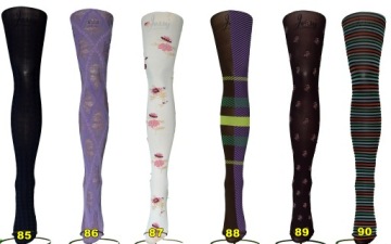 КОЛГОТКИ С УЗОРОМ 60 ден MIX 90 МОДЕЛИ - ВЫКРОЙКИ