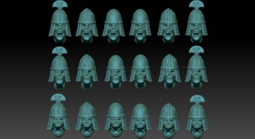 Воины-нежить — Копье/Меч — 6x